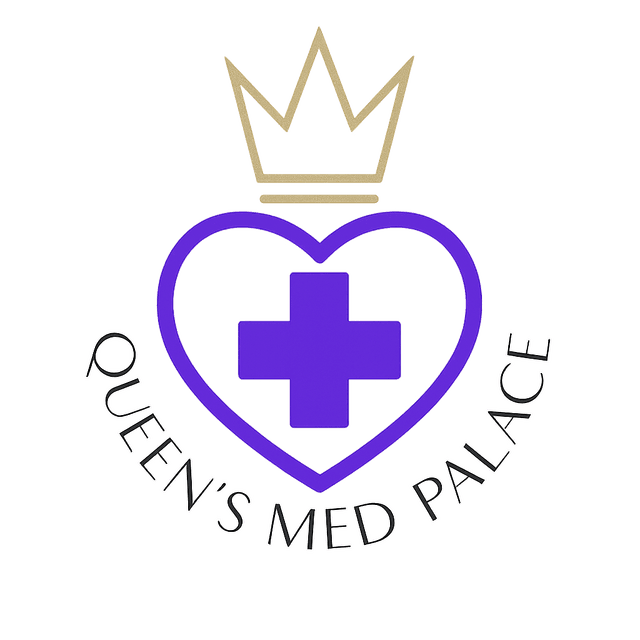 queens med palace logo